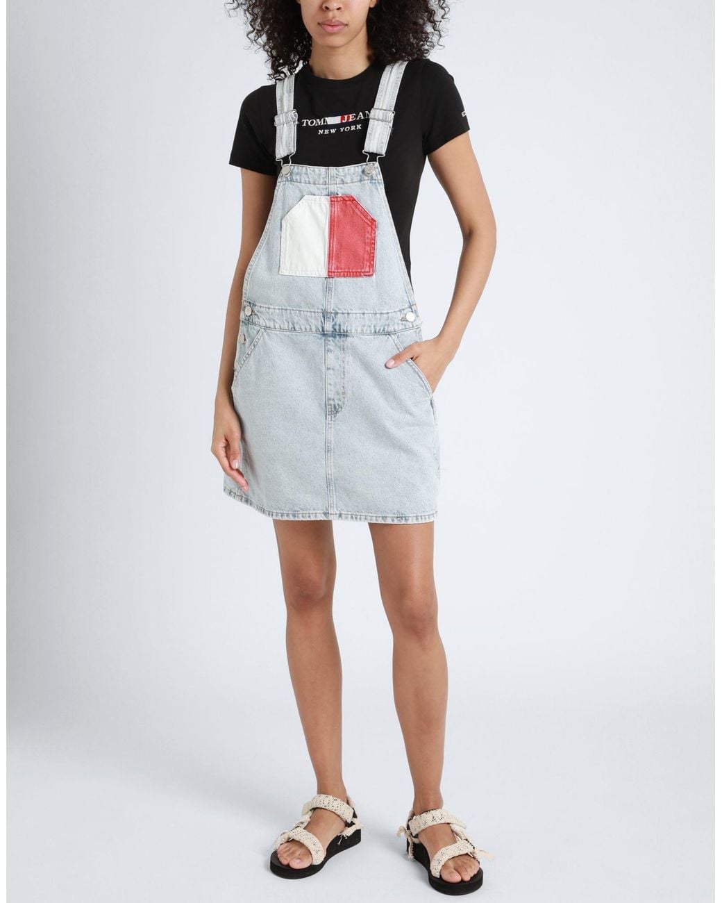 Tommy Hilfiger White Dungarees