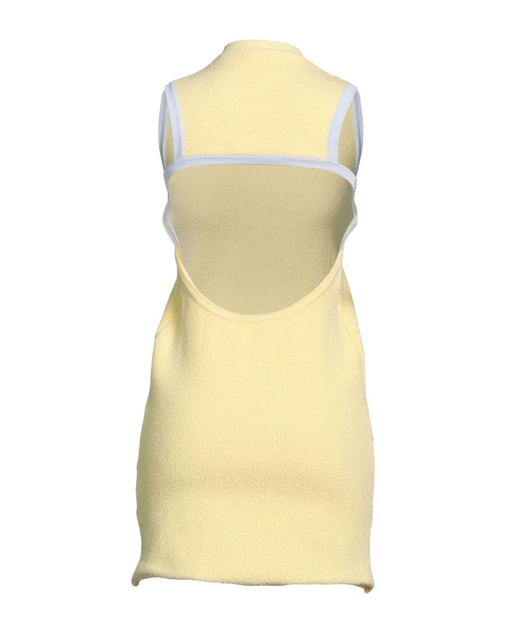 Jacquemus Yellow Sorbetto Dress