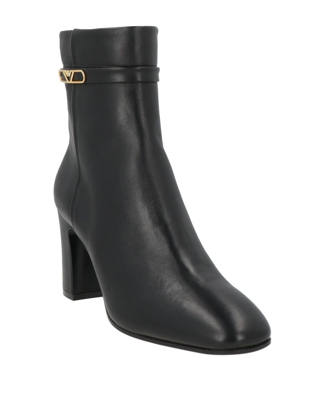 Emporio Armani Black Ankle Boots