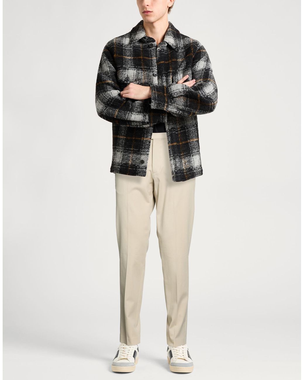 Michael Coal Natural Pants Modal, Cotton, Elastane for men