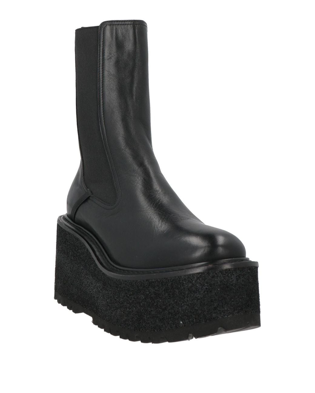 Premiata Black Ankle Boots Leather