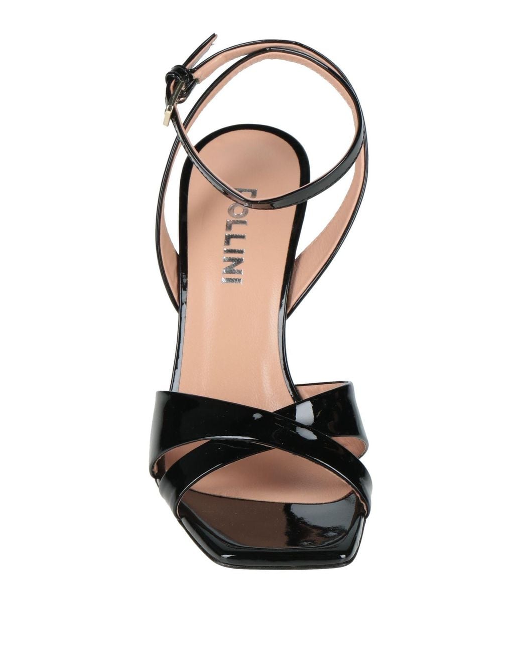 Pollini Black Sandals