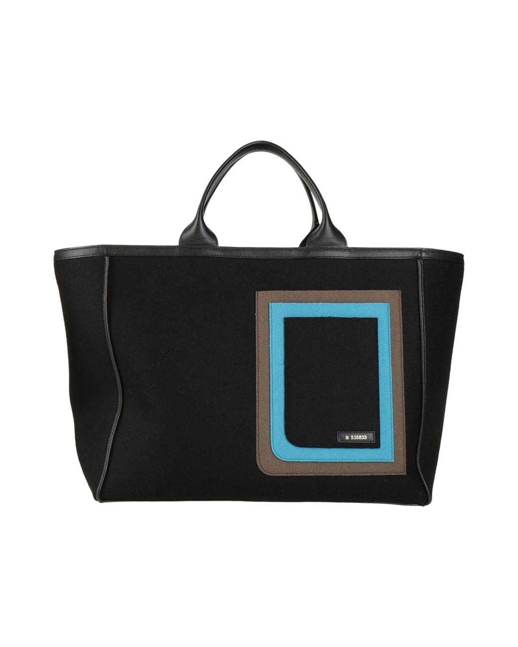 Valextra Black Handbag