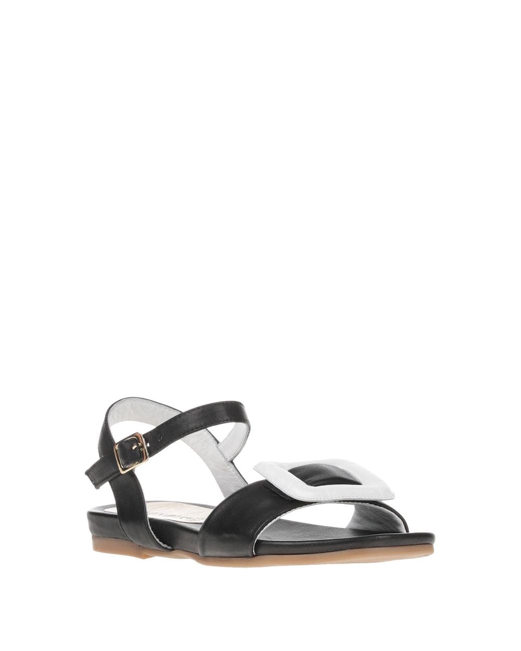 CafeNoir Black Sandals