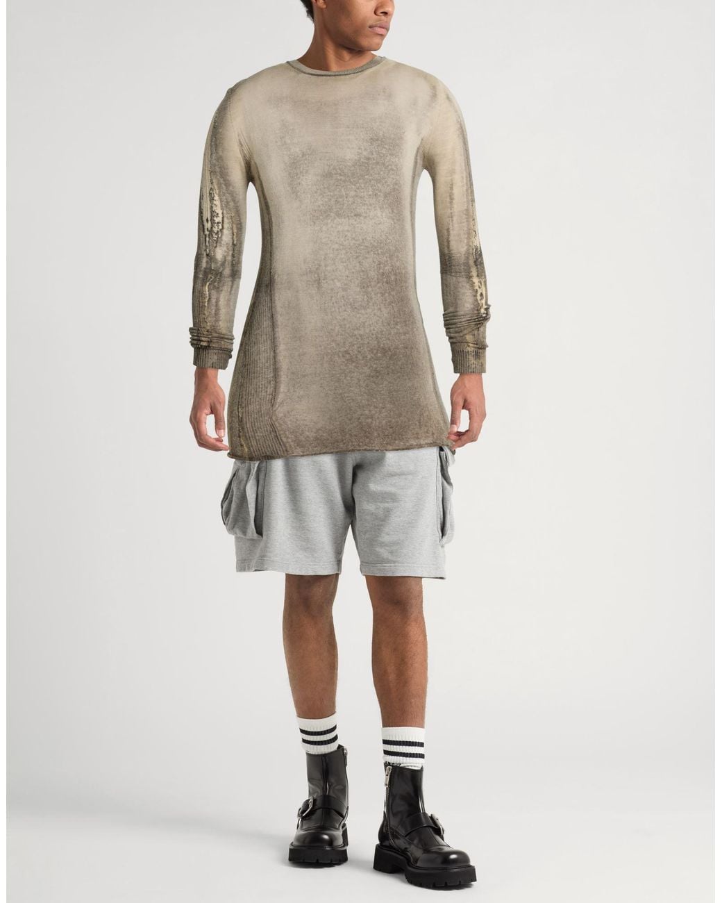 Masnada Gray Jumper for men