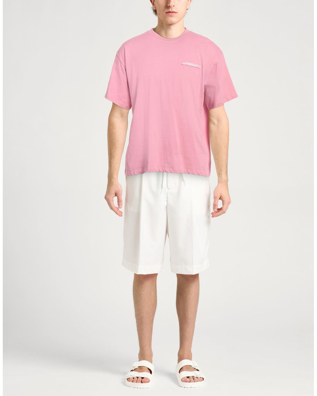 Sandro Pink T-shirt for men