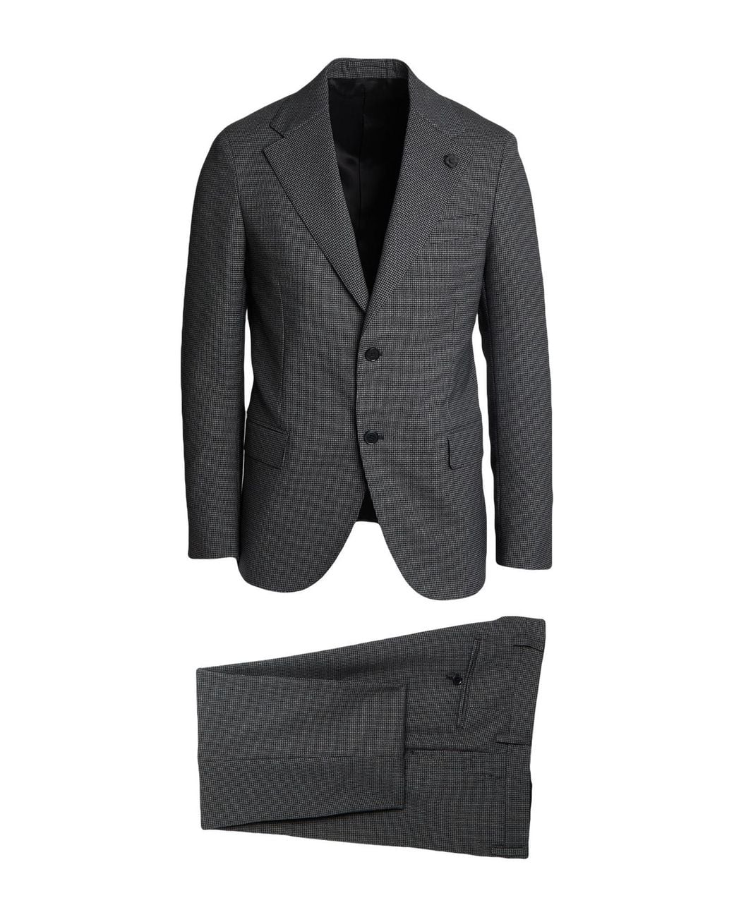 Lardini Black Suits for men