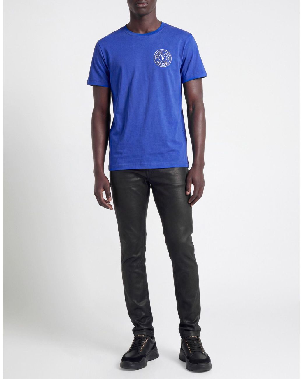 Versace Jeans Couture Blue T-Shirt for men