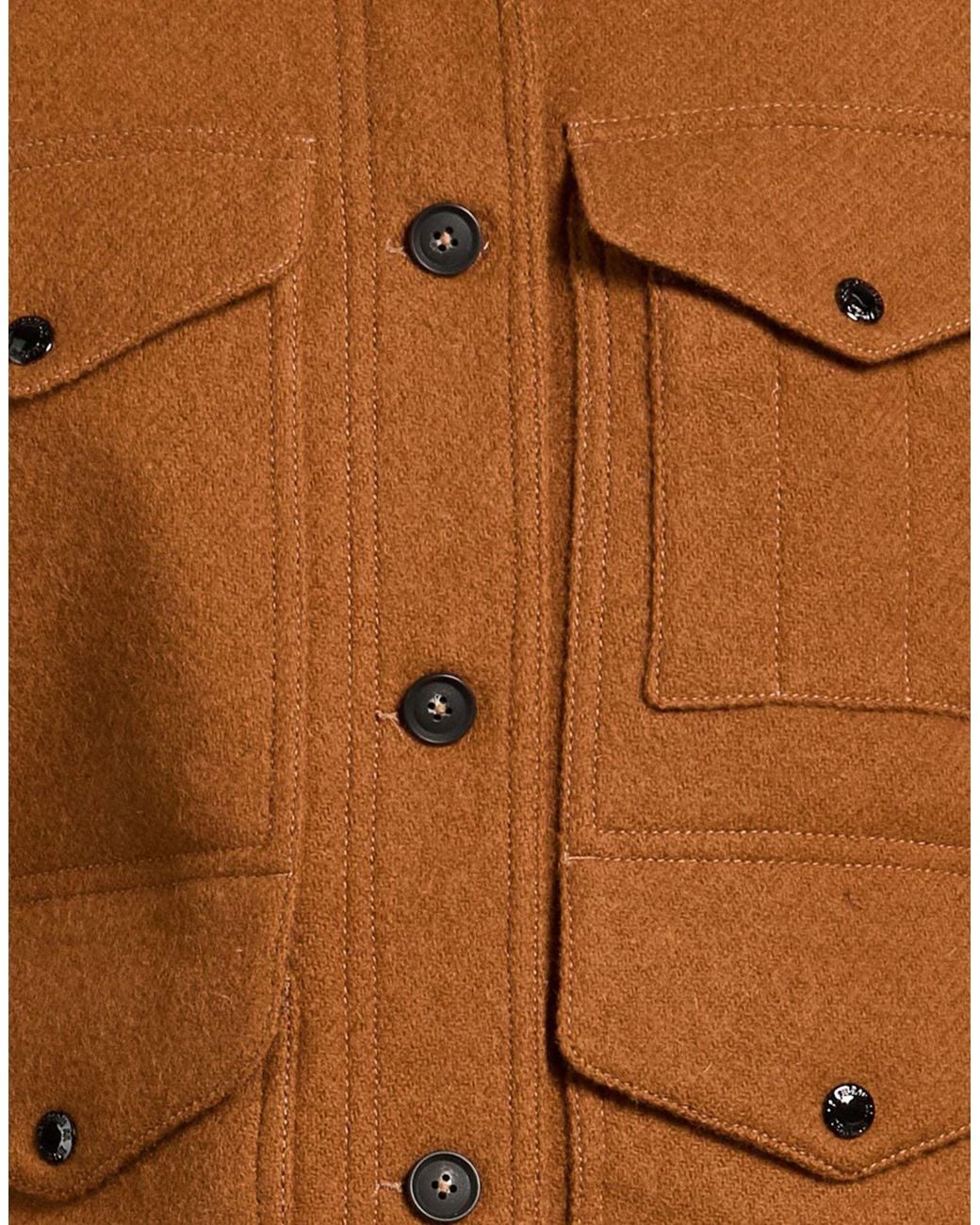 Filson Brown Coat Wool