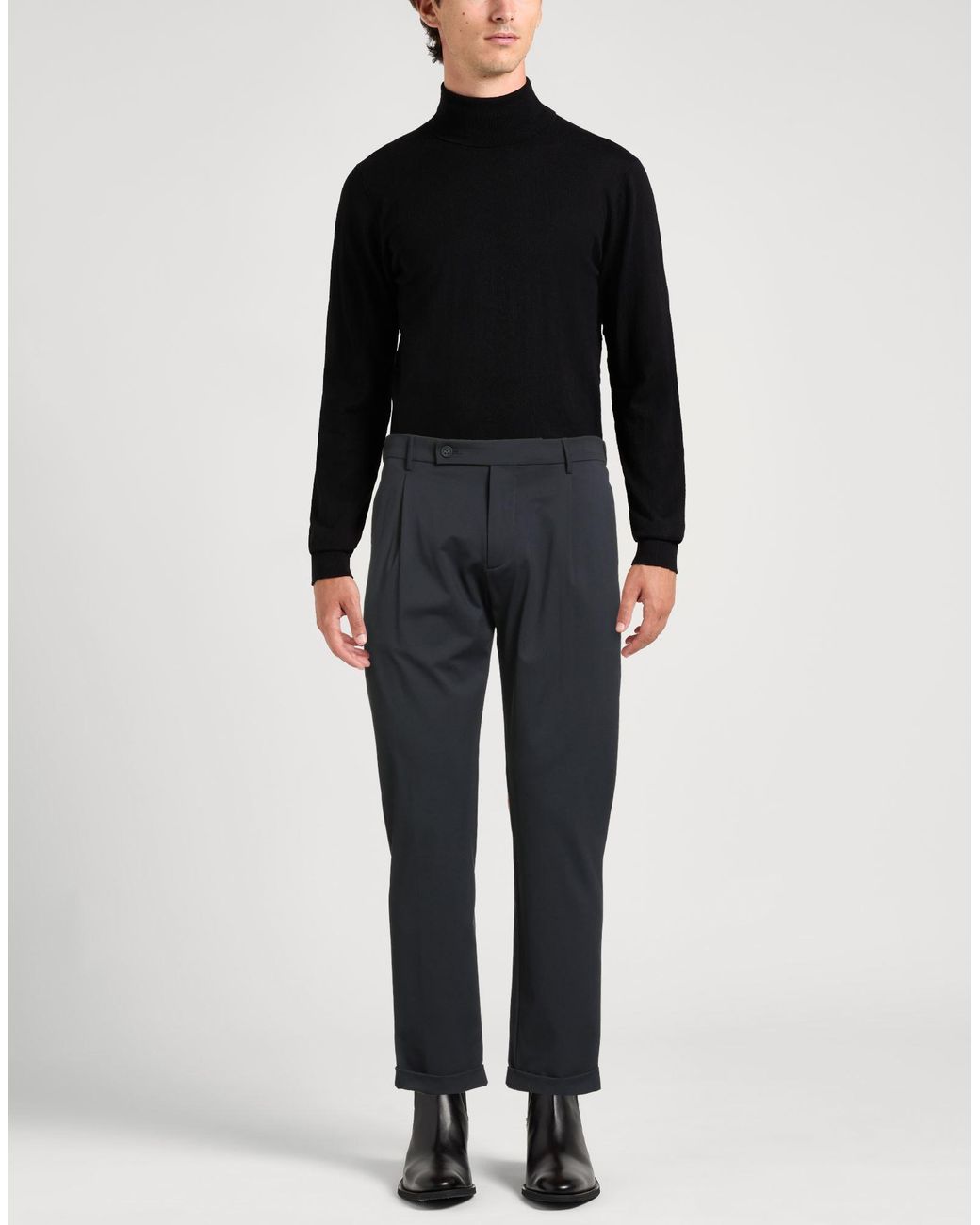 Berwich Blue Midnight Pants Polyamide, Elastane for men