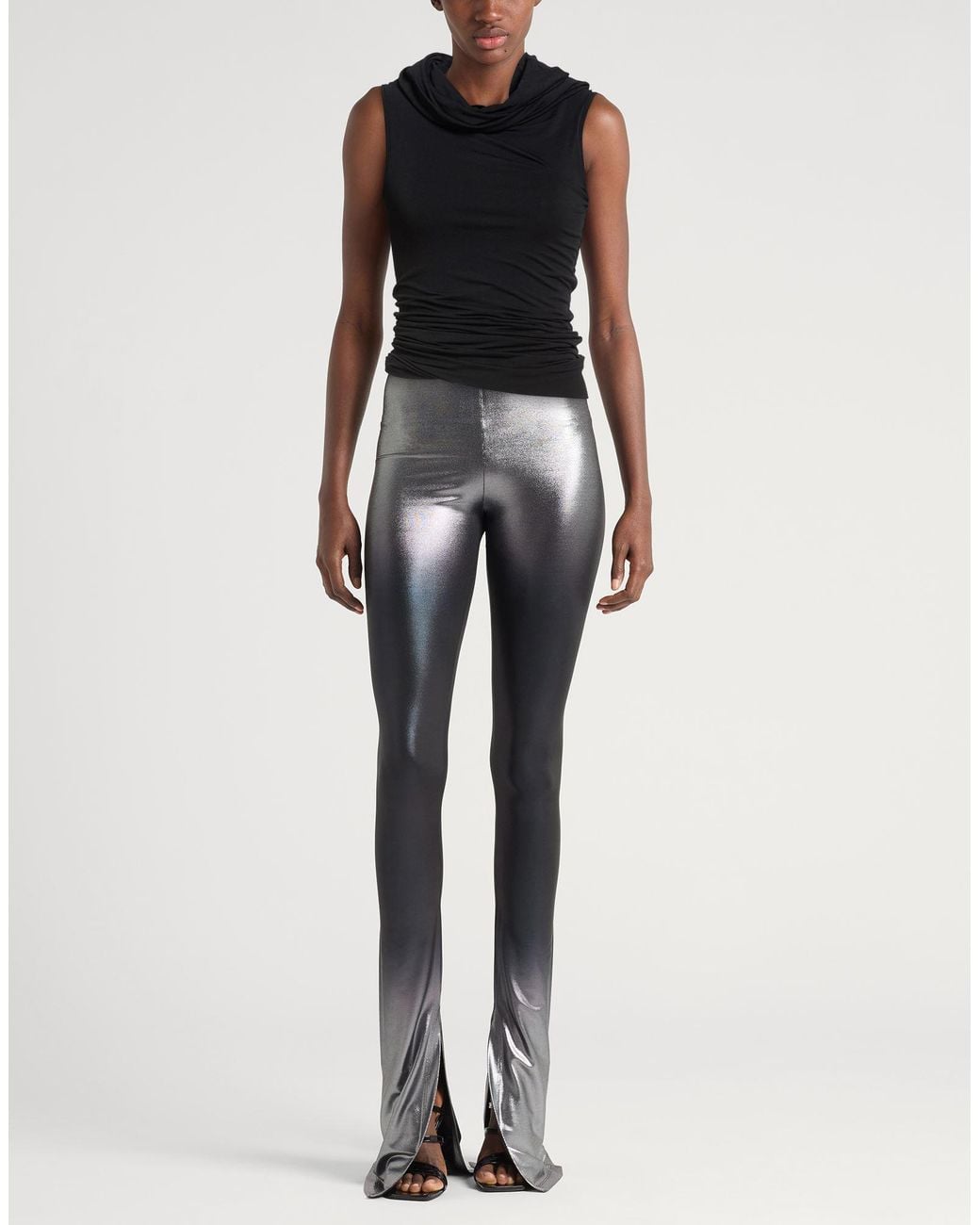 Rick Owens Black Top Viscose, Polyamide, Elastane
