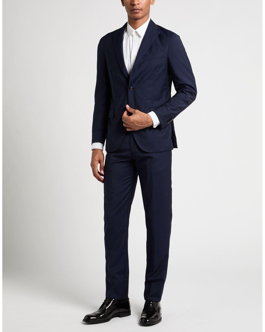 Traje Boglioli de hombre de color Blue