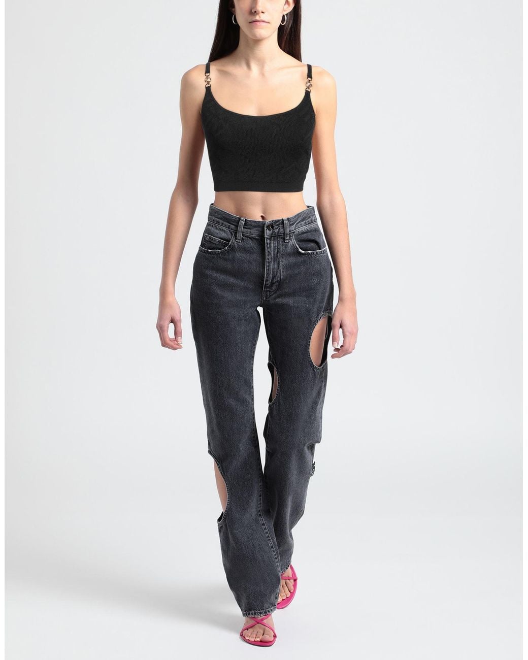 Versace Black Top