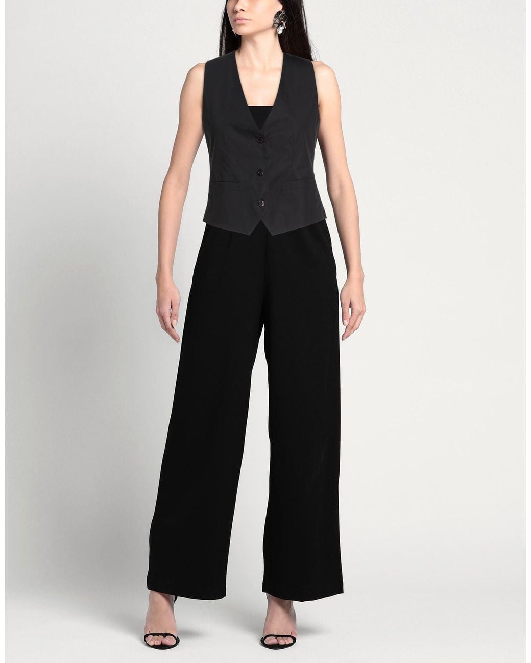 MODES Black Tailored Vests