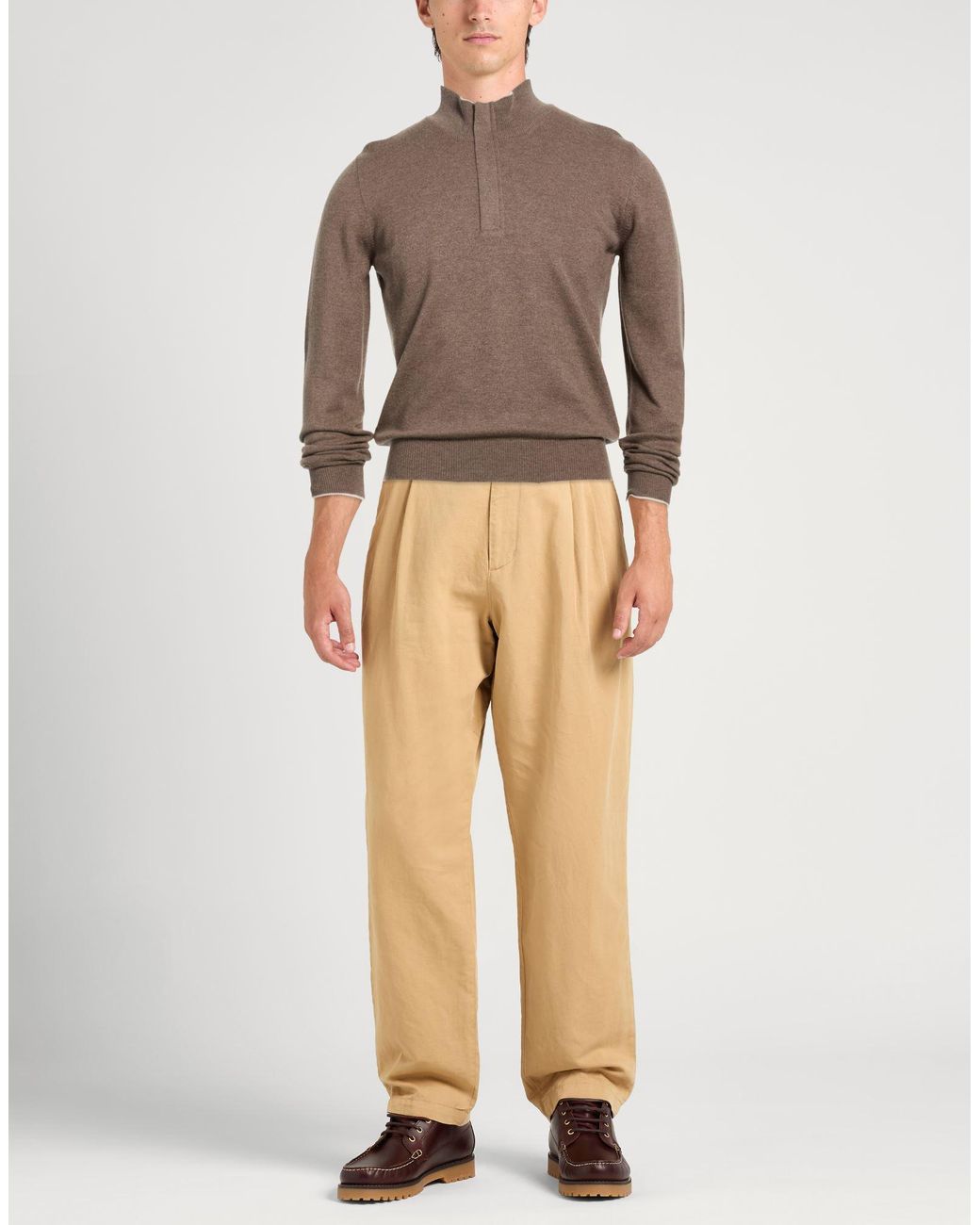 Gran Sasso Brown Jumper for men