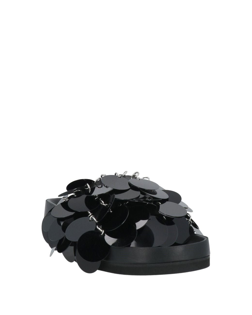 Rabanne Black Sandale
