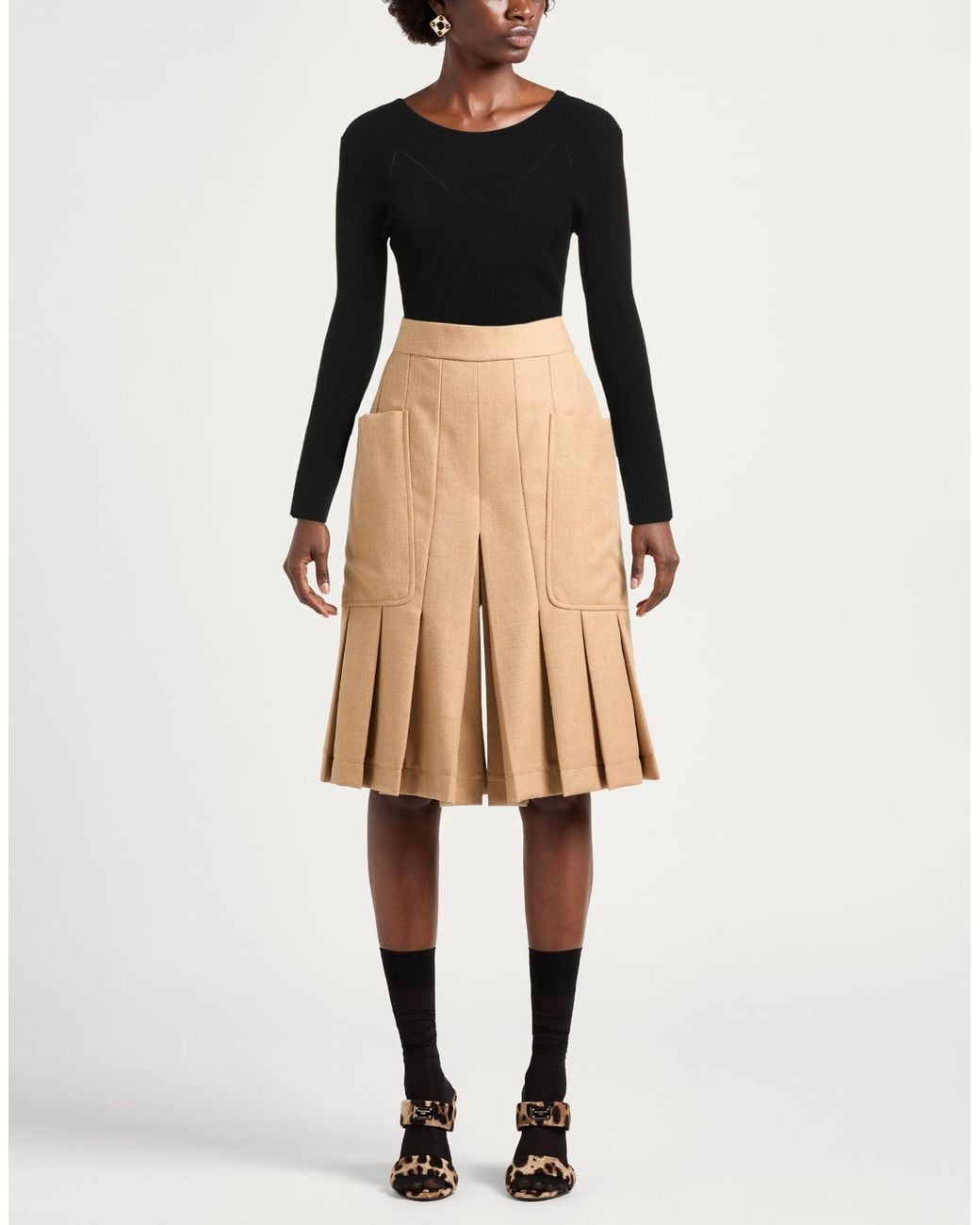 Aviu Black Sweater Viscose, Polyester, Polyamide, Elastane