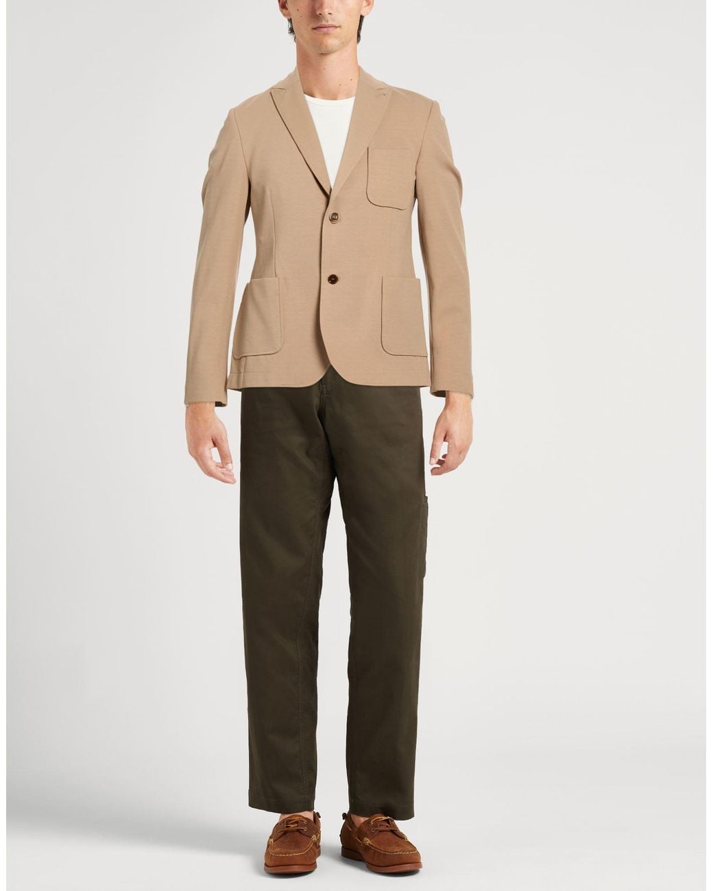 Daniele Alessandrini Natural Blazer for men