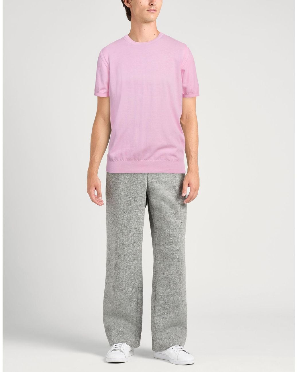 Kangra Pink Jumper for men