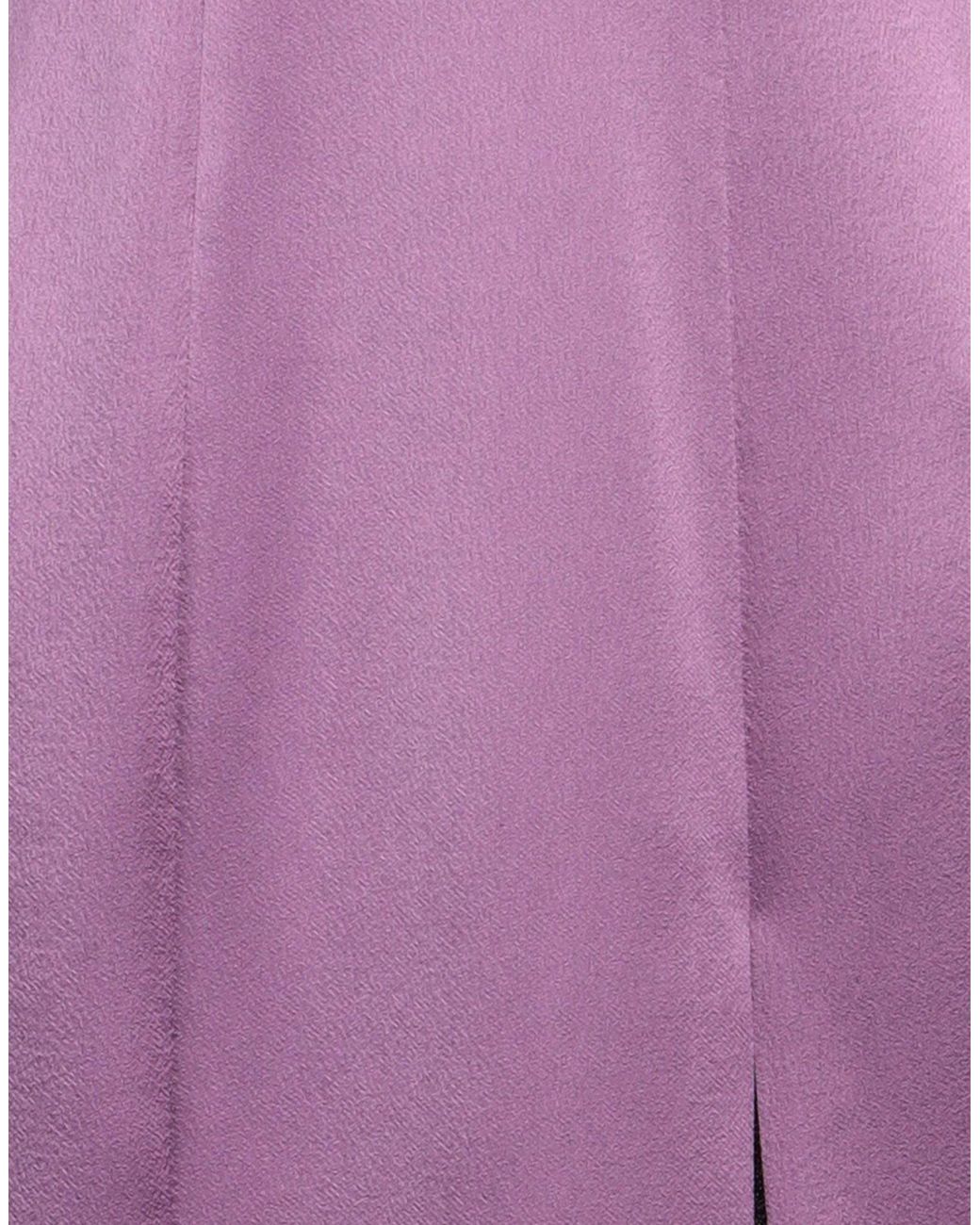 IRO Purple Midi Dress Polyester