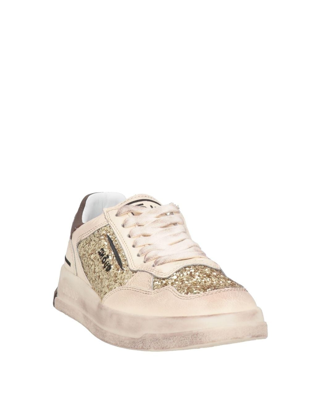 GHOUD VENICE Natural Blush Sneakers Leather, Textile Fibers