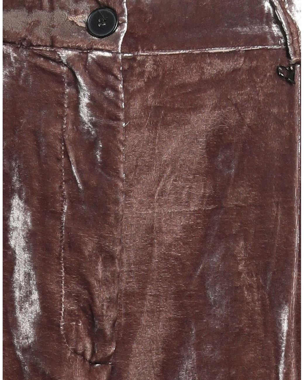 Dixie Brown Pants Polyester