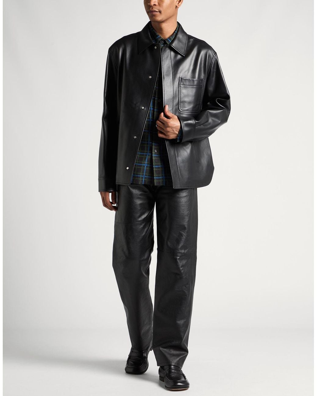 Loewe Black Jacket Lambskin for men