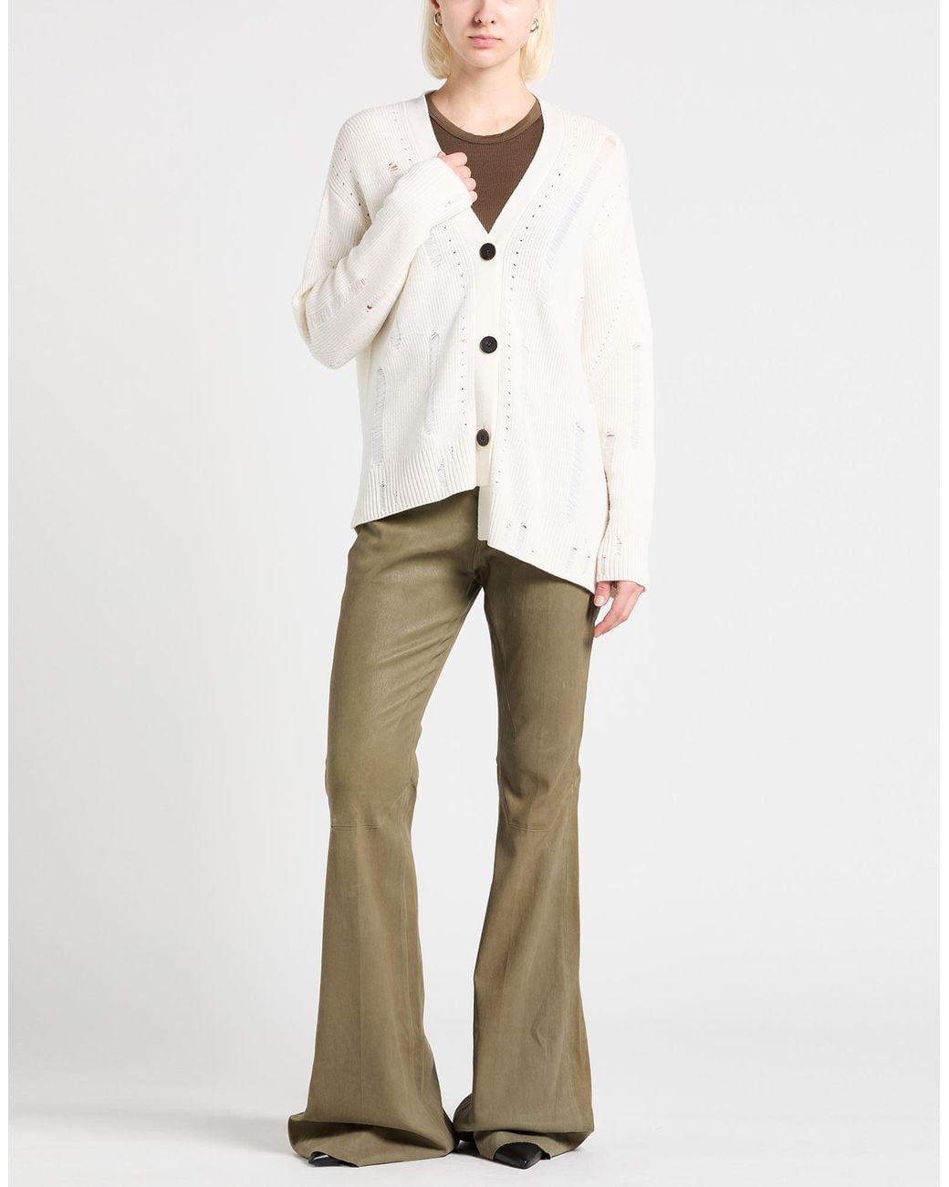 High White Cardigan
