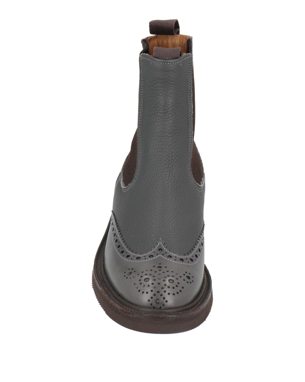 Tricker's Brown Ankle Boots Leather