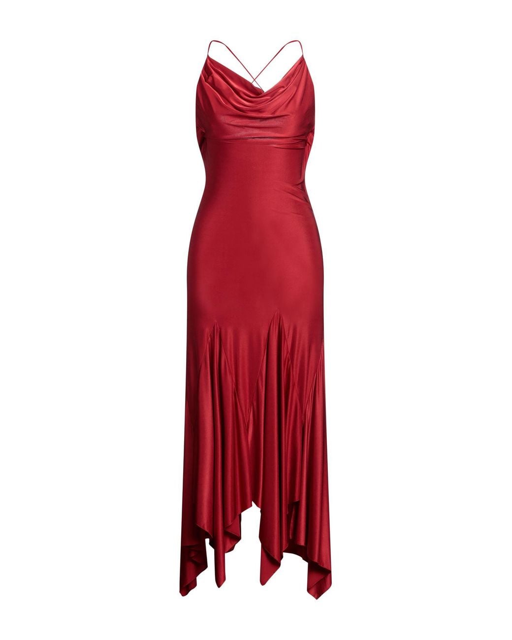 Alexandre Vauthier Red Maxi Dress