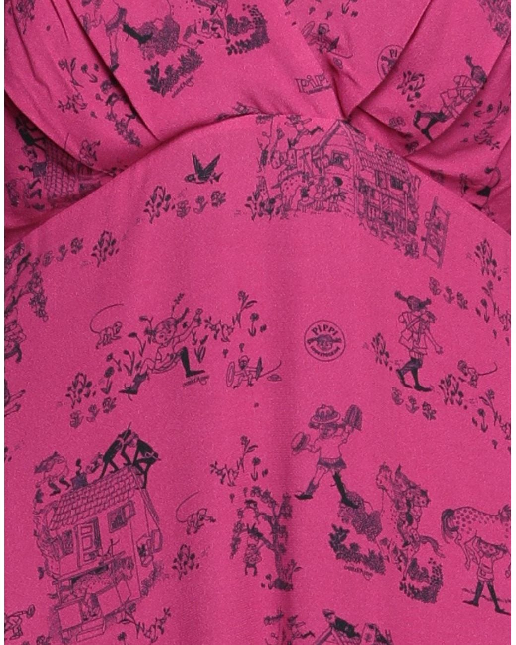 Ottod'Ame Pink Midi Dress