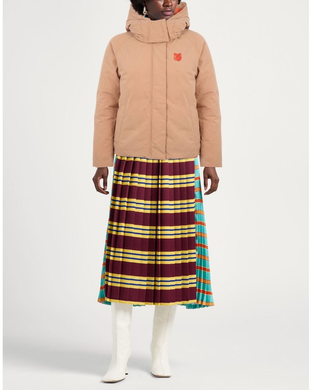 Maison Kitsuné Orange Puffer