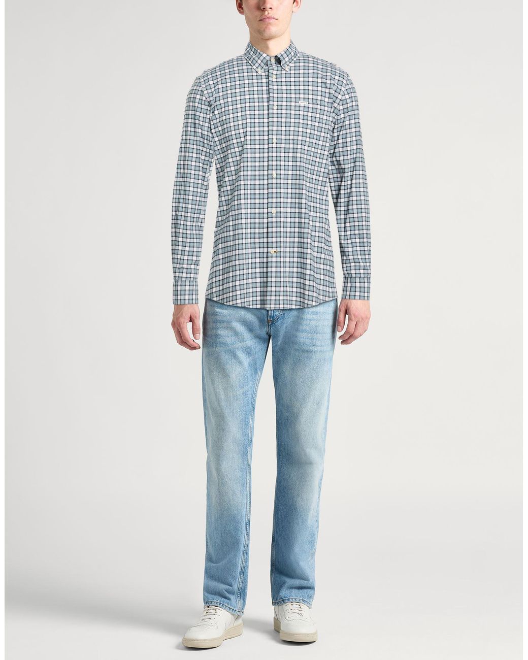 Barbour Blue Shirt for men