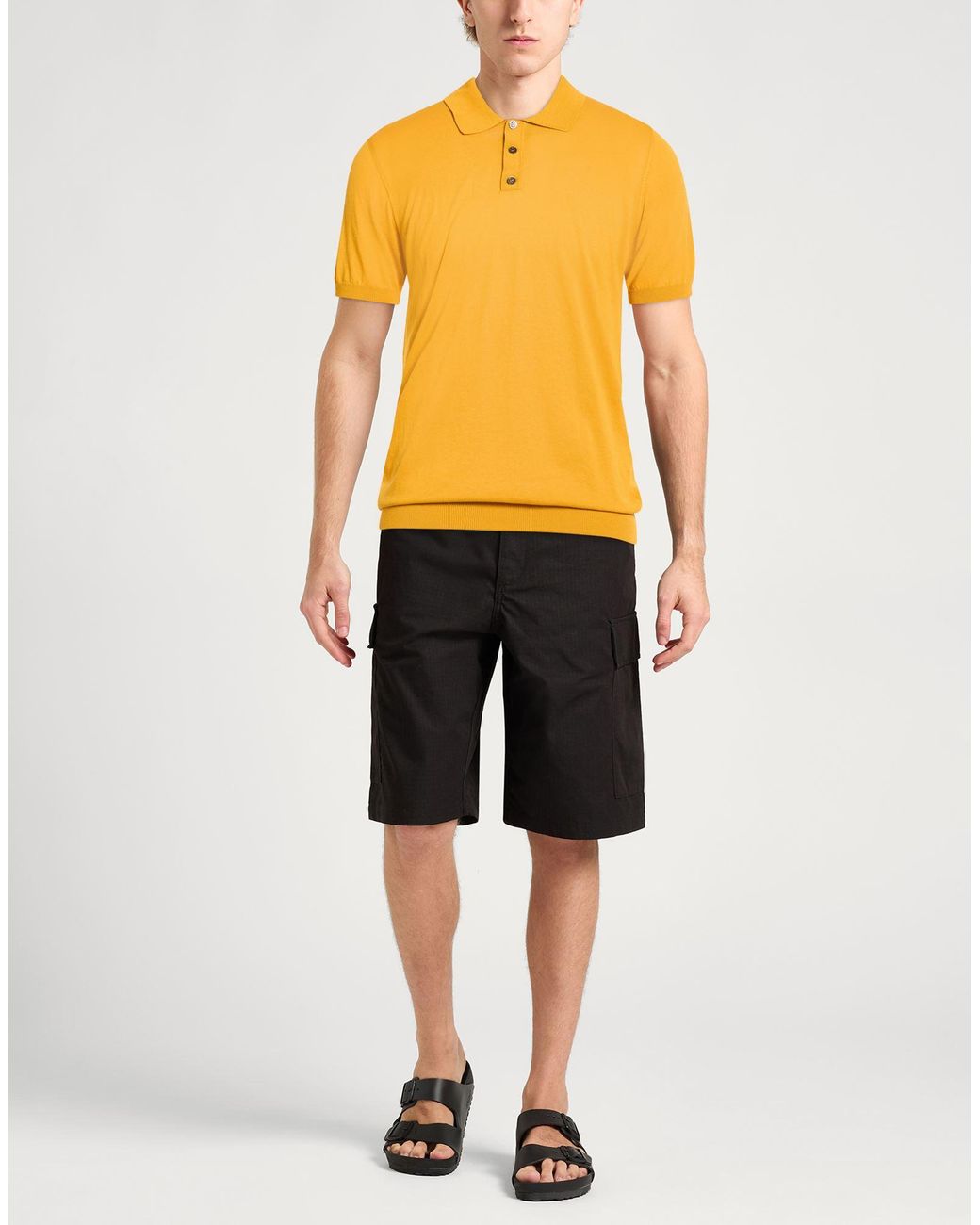 Pullover Alpha Studio de hombre de color Yellow