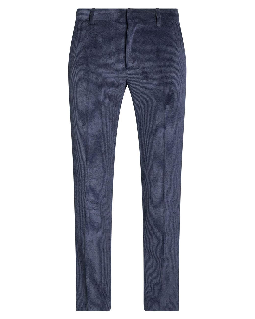 Daniele Alessandrini Blue Midnight Pants Polyester, Polyamide, Elastane for men