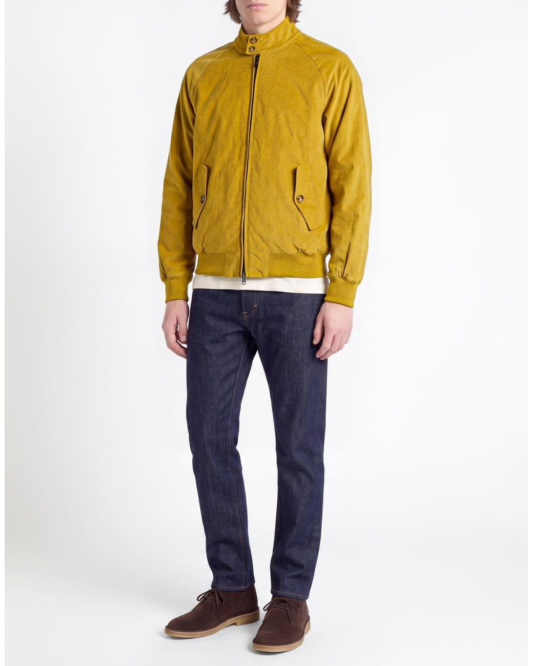 Baracuta Yellow Jacket Cotton for men