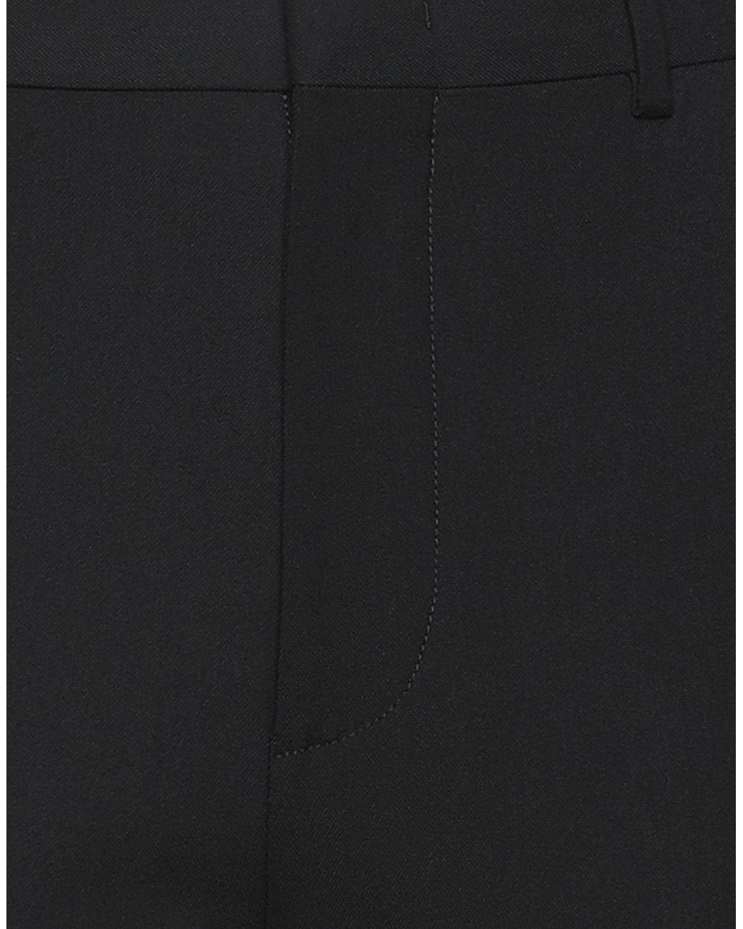 Moschino Black Pants Viscose, Virgin Wool, Elastane