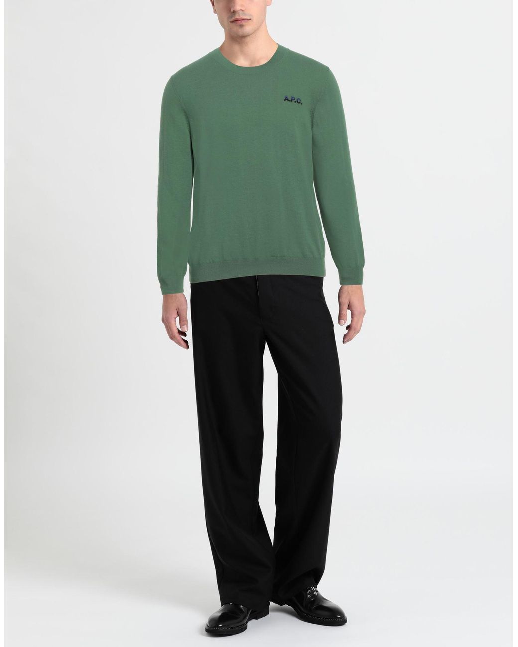 Pullover A.P.C. de hombre de color Green