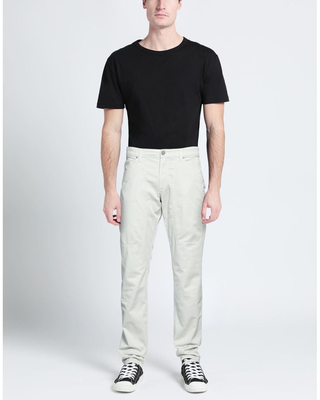 Jeckerson Gray Trouser for men