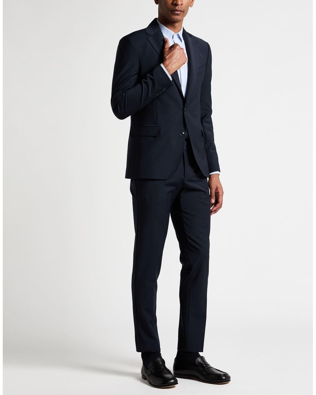 ALEX INGH Blue Suit for men