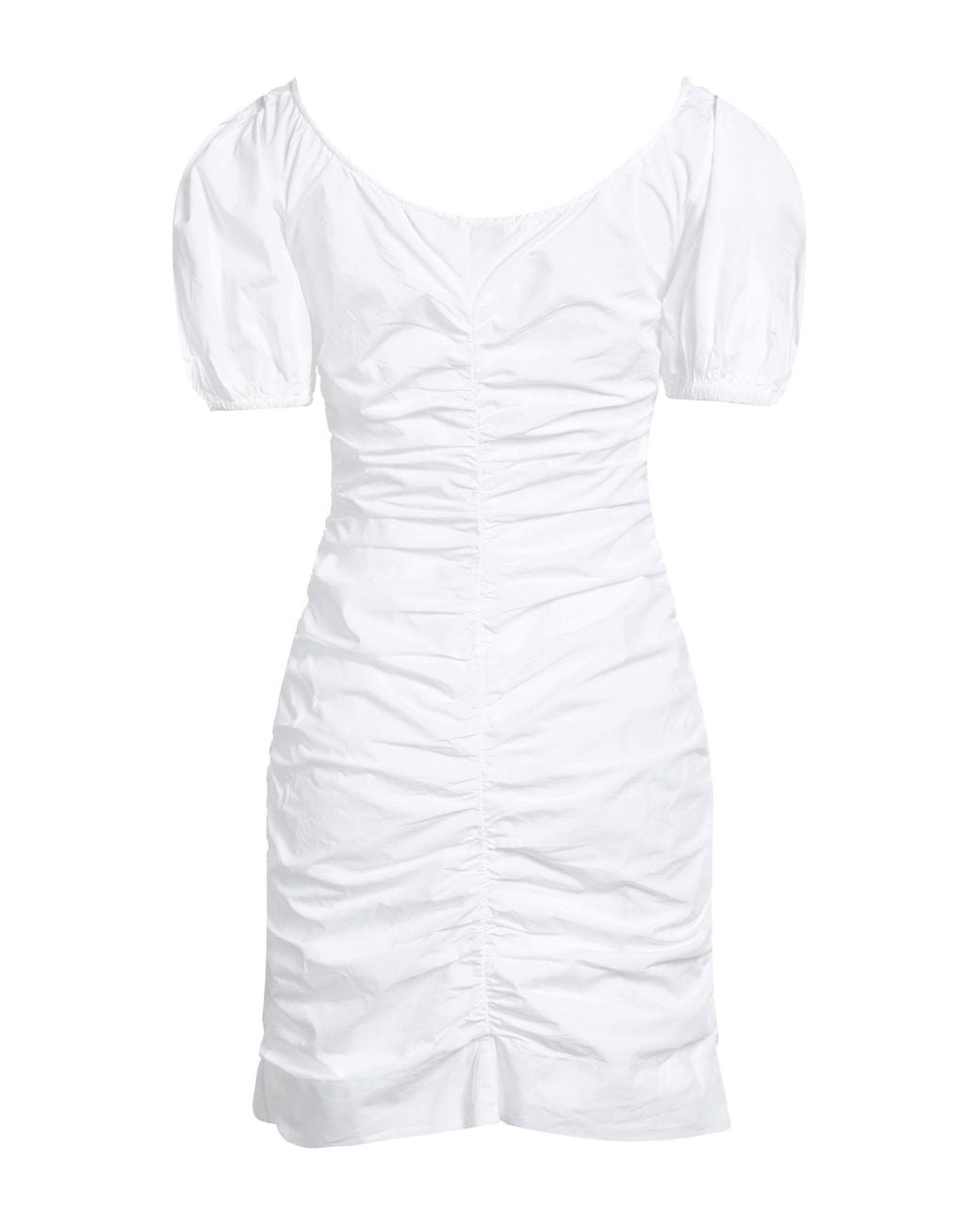 Ganni White Mini Dress