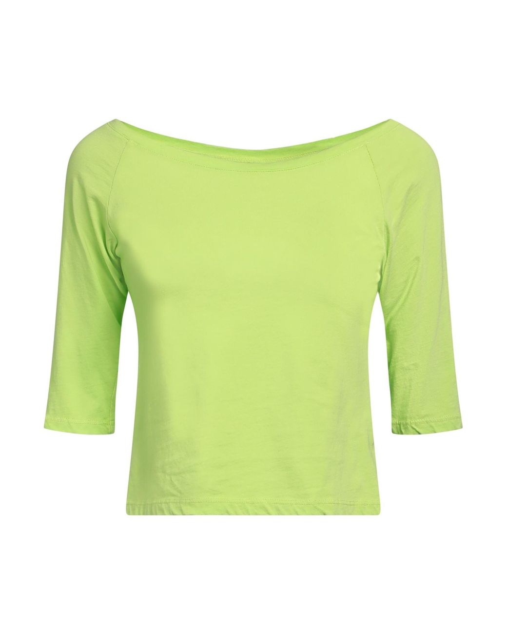 Pink Memories Green T-Shirt Cotton, Nylon