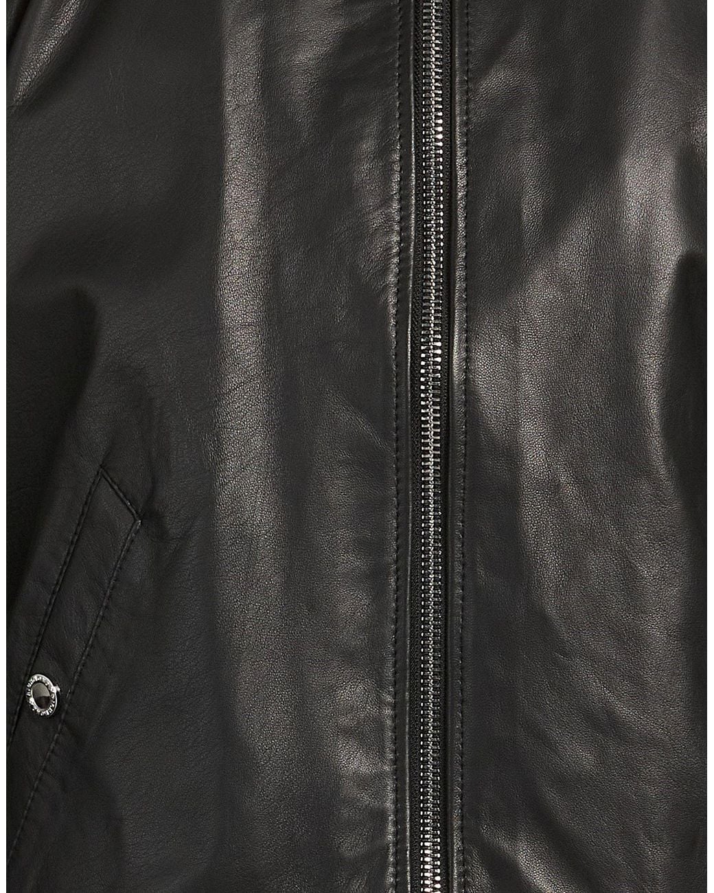 Richmond X Black Jacket Lambskin for men