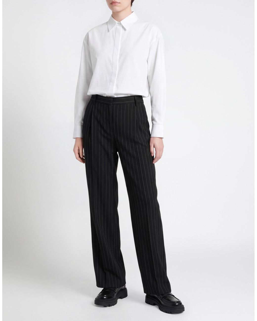 Lardini Black Pants Polyester, Viscose, Elastane
