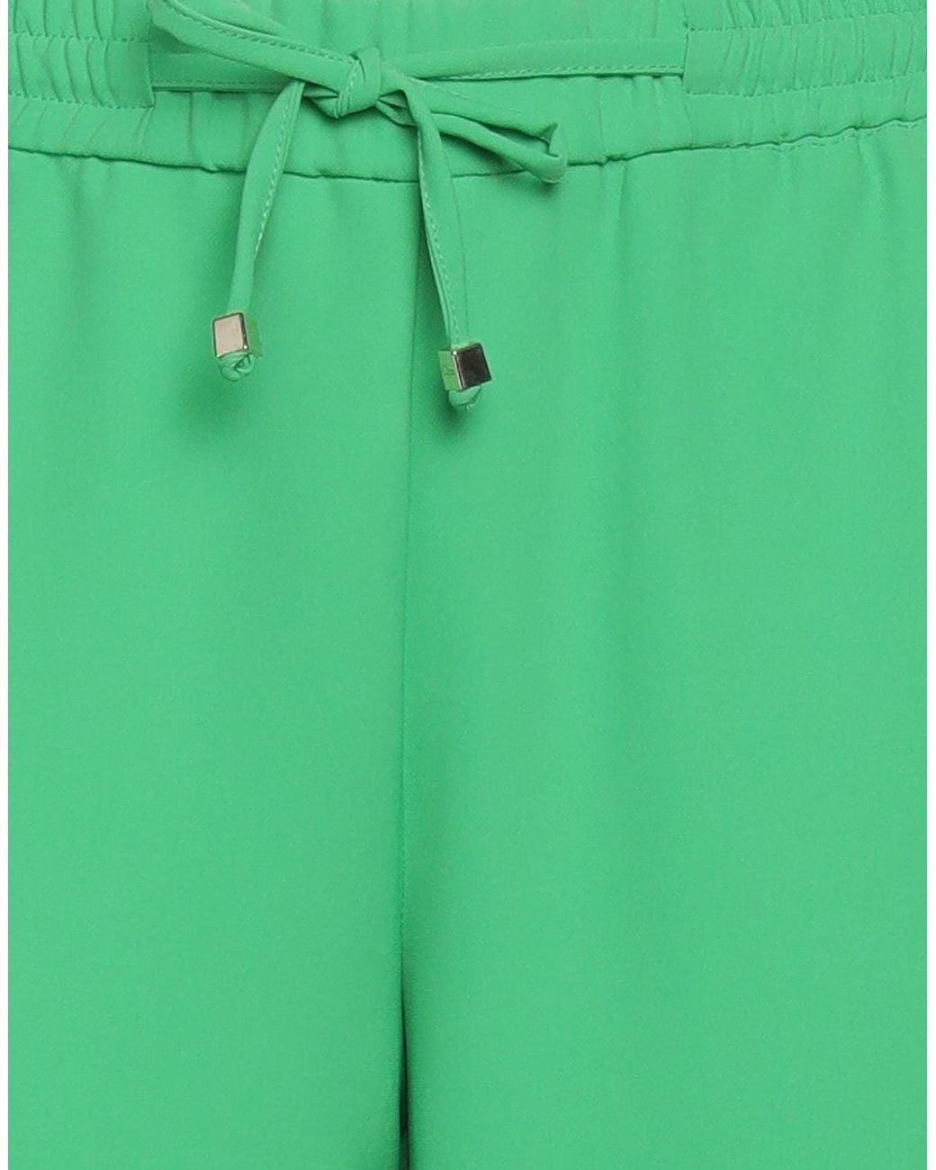 Clips More Green Pants Polyester, Elastane