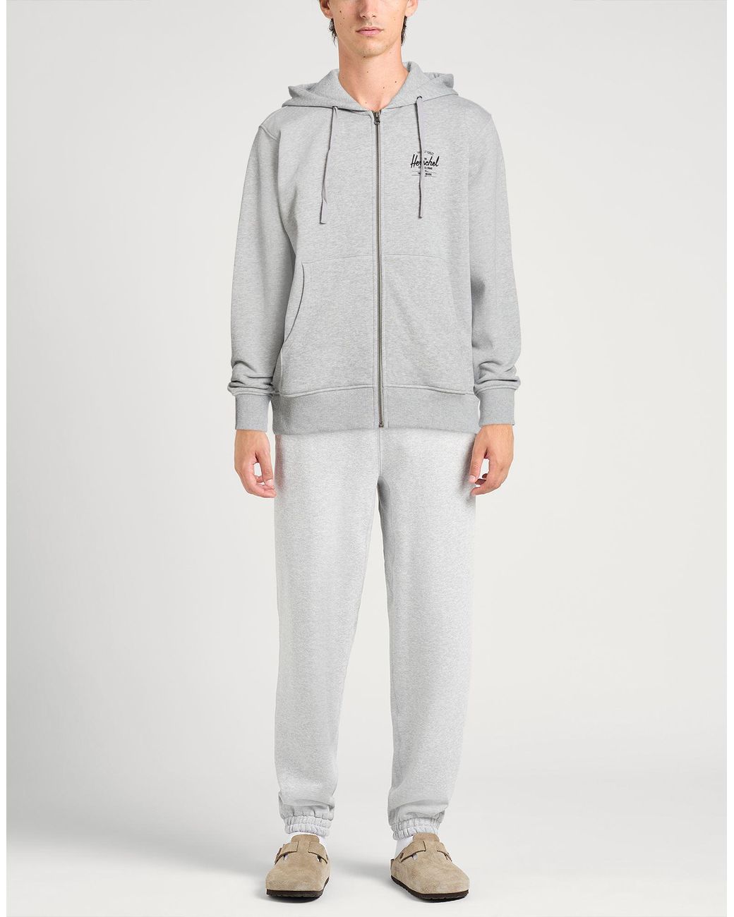 Herschel Supply Co. Gray Sweatshirt Cotton for men