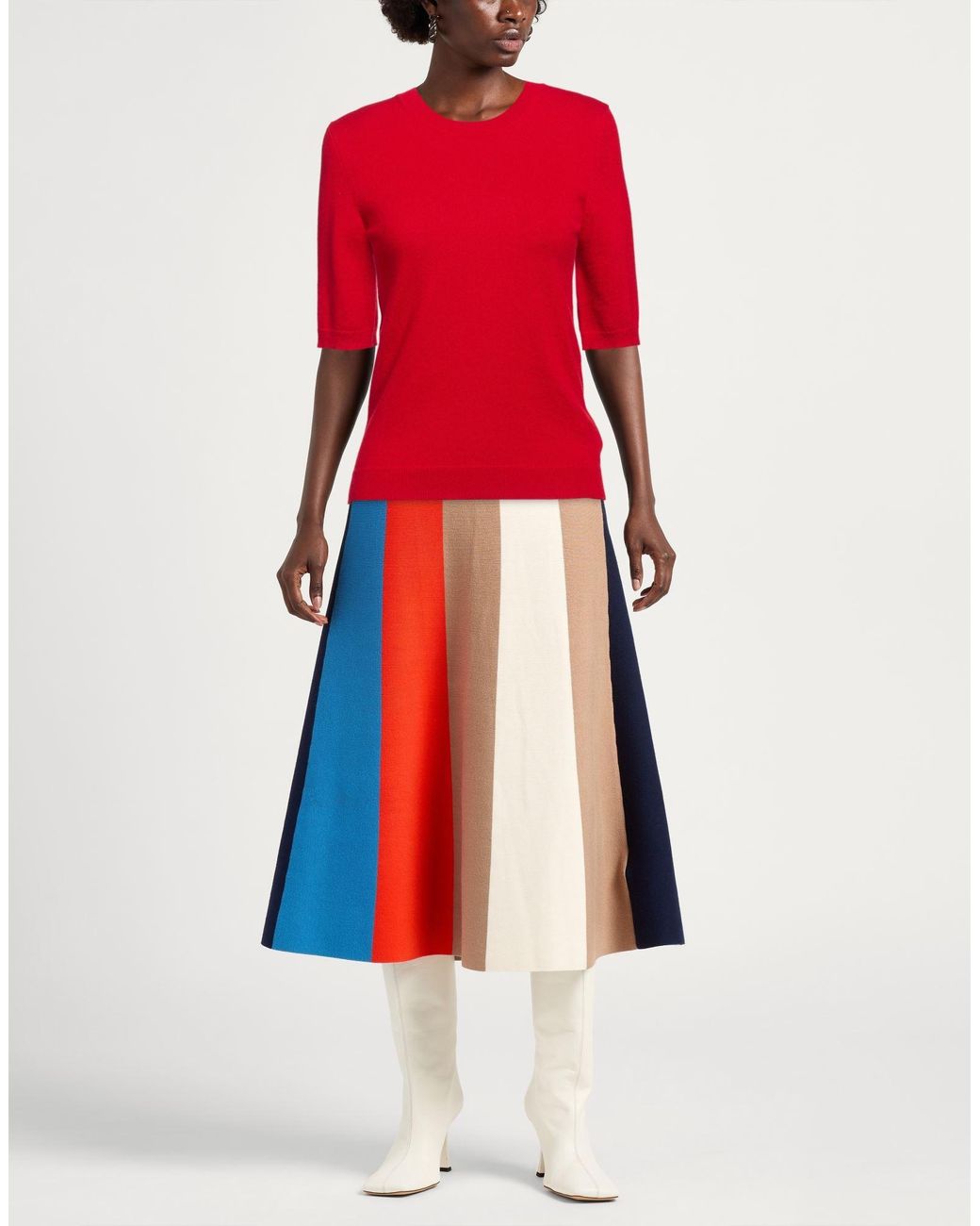 Alpha Studio Red Pullover