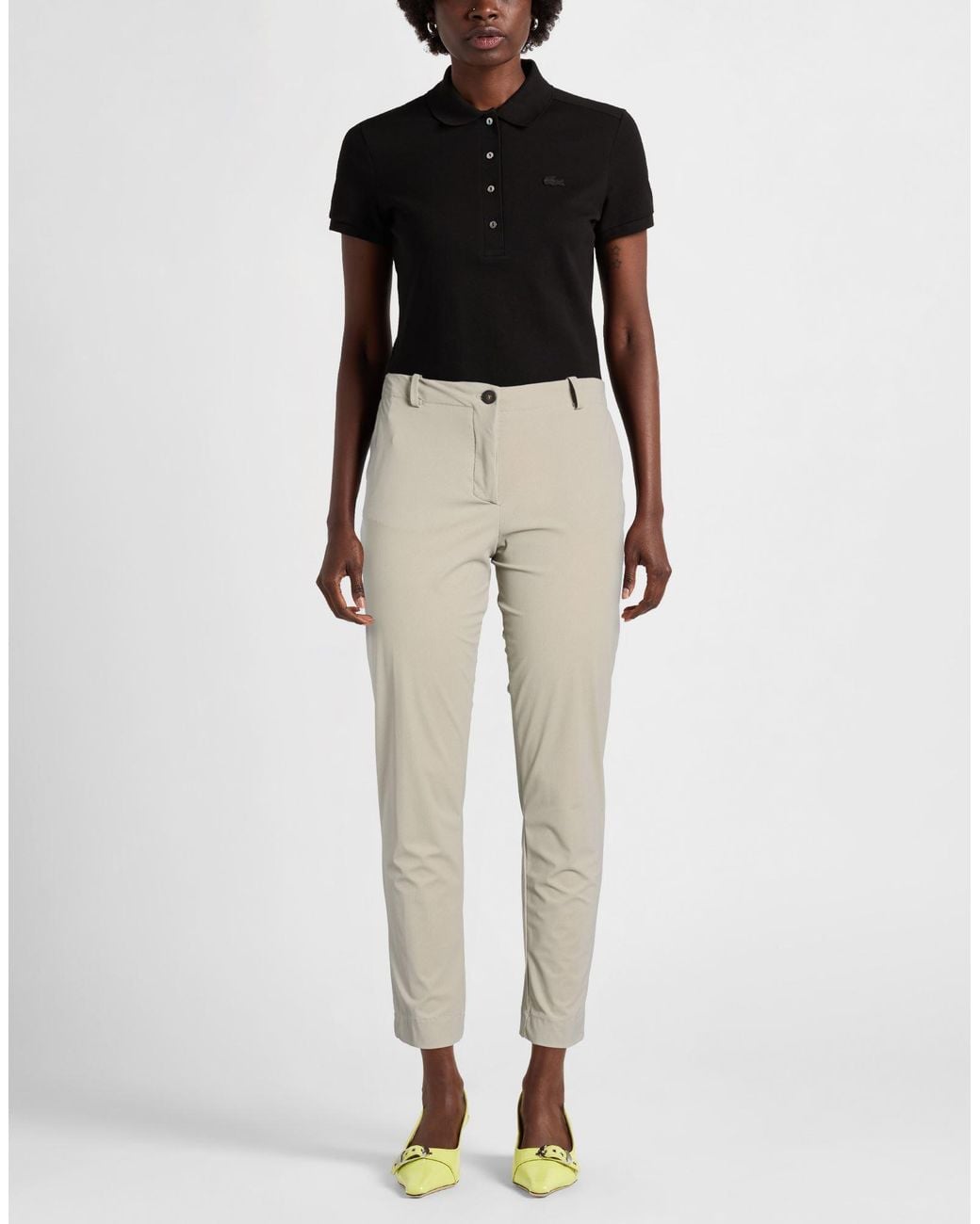 Rrd Gray Pants Polyamide, Elastane