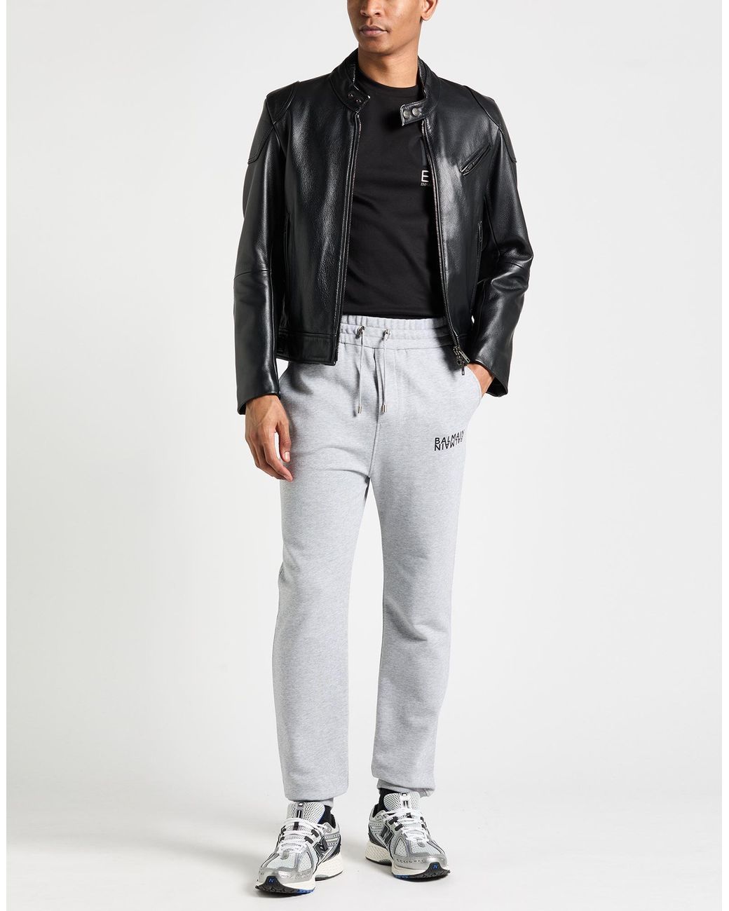Balmain Gray Trouser for men