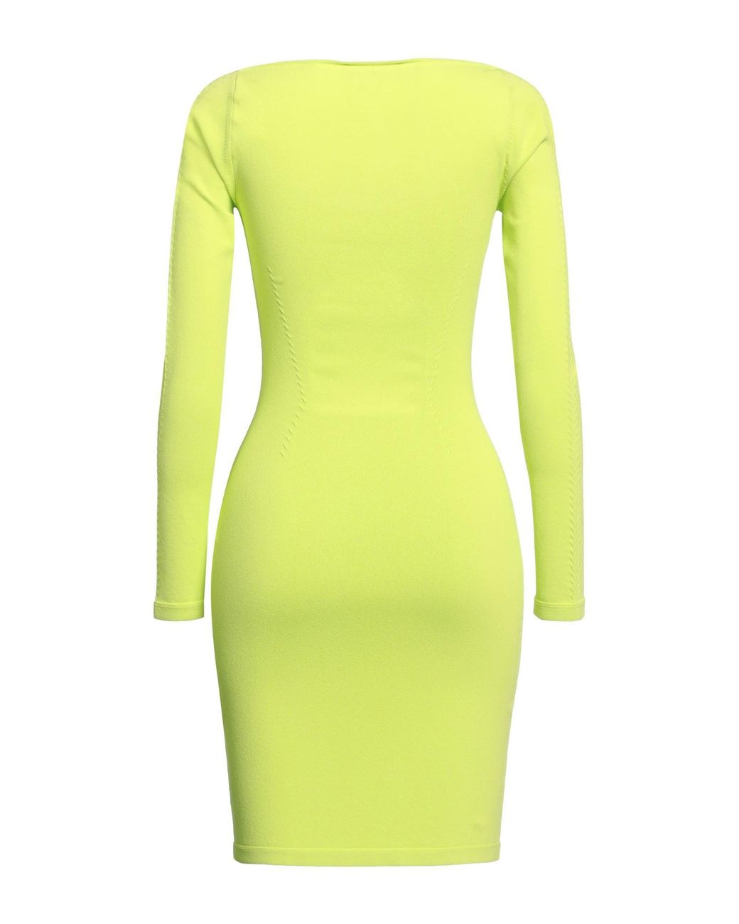 DSquared² Yellow Mini-Kleid